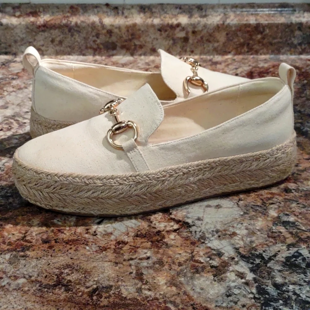 H&M Canvas Platform Espadrilles (Sz. 10) - Picture 5 of 11